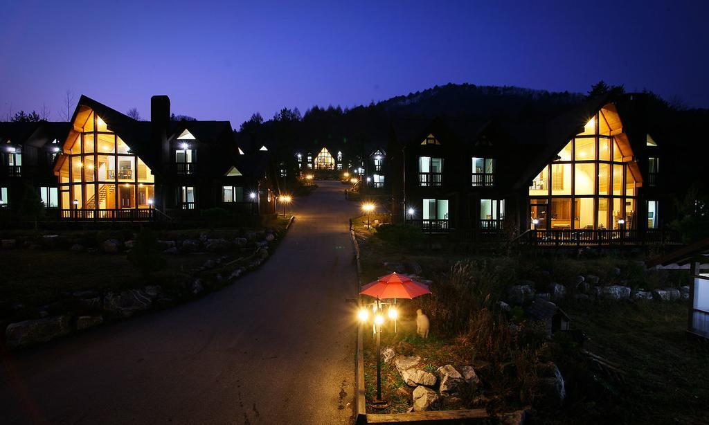 פיאונגצ'אנג Chalet Resort מראה חיצוני תמונה