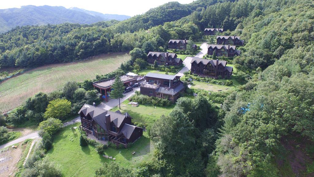 פיאונגצ'אנג Chalet Resort מראה חיצוני תמונה