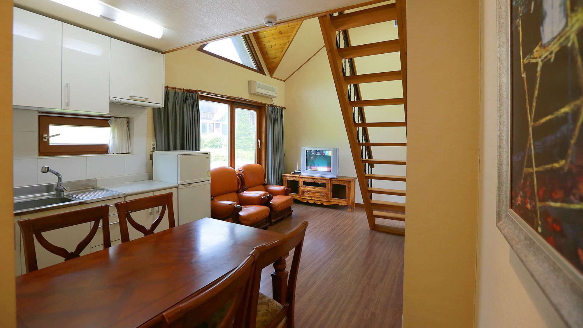 פיאונגצ'אנג Chalet Resort מראה חיצוני תמונה