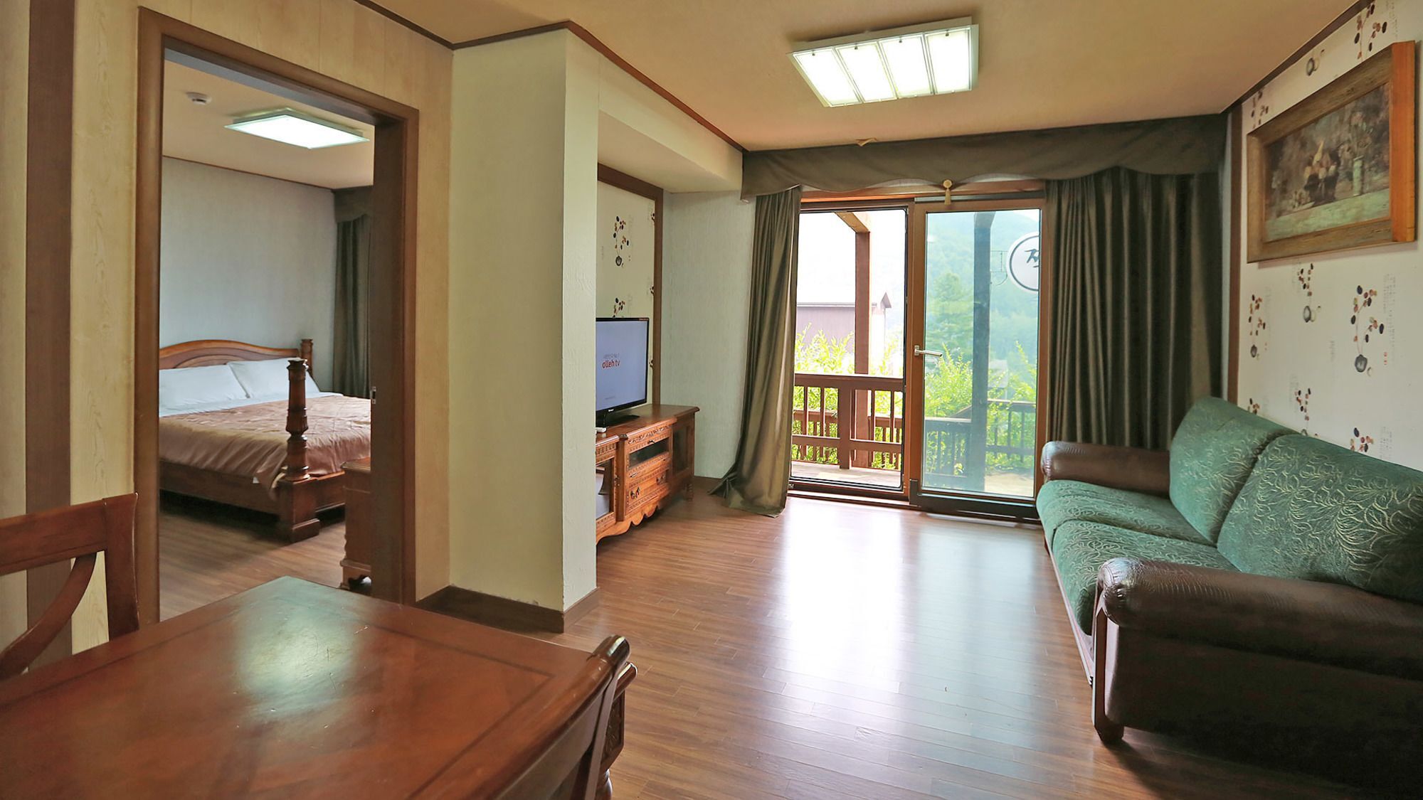 פיאונגצ'אנג Chalet Resort מראה חיצוני תמונה